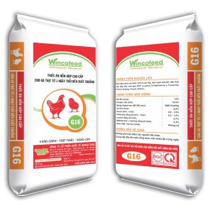 Thức ăn hỗn hợp cao cấp cho gà thịt từ 1 ngày tuổi đến xuất chuồng G16